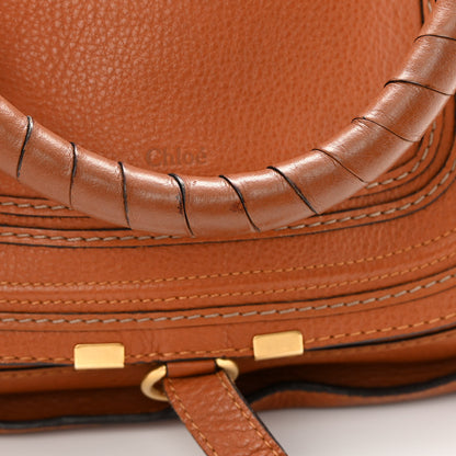 Chloe Calfskin Medium Marcie Satchel Tan 19 of 23