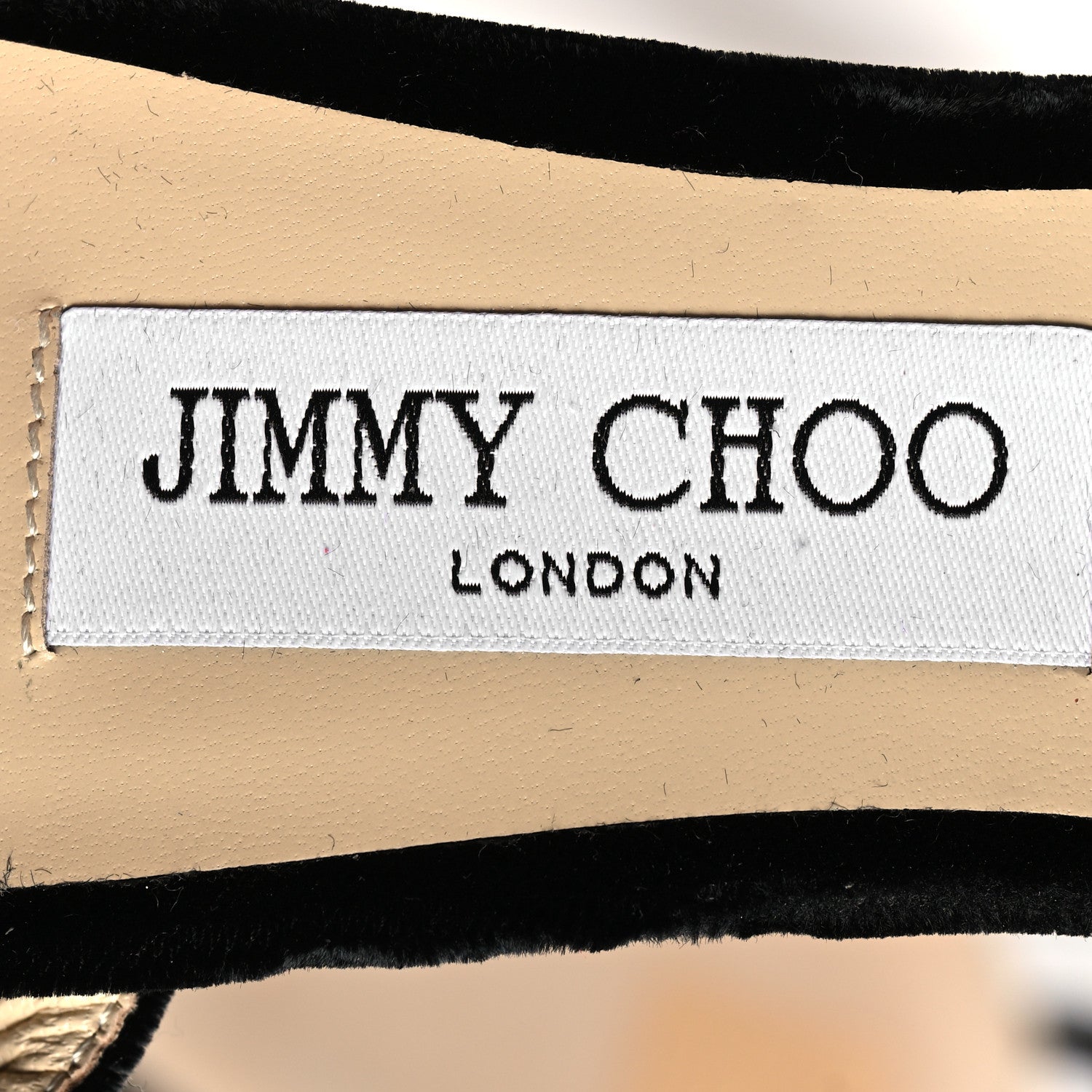 Jimmy Choo Velvet Heloise Pumps 41 Black 7 of 7