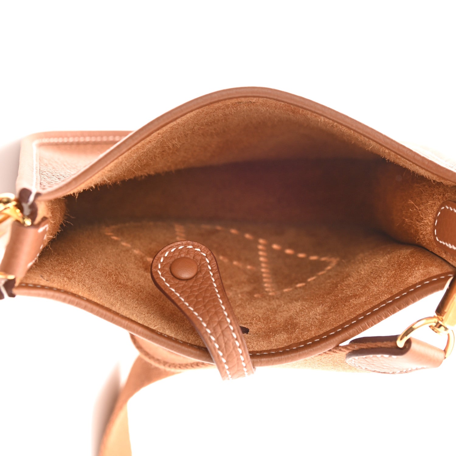 Hermes Taurillon Clemence Evelyne TPM Gold 5 of 10