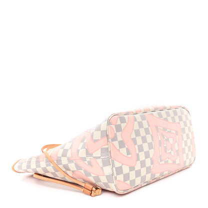 Louis Vuitton Damier Azur Tahitienne Neverfull MM 5 of 13