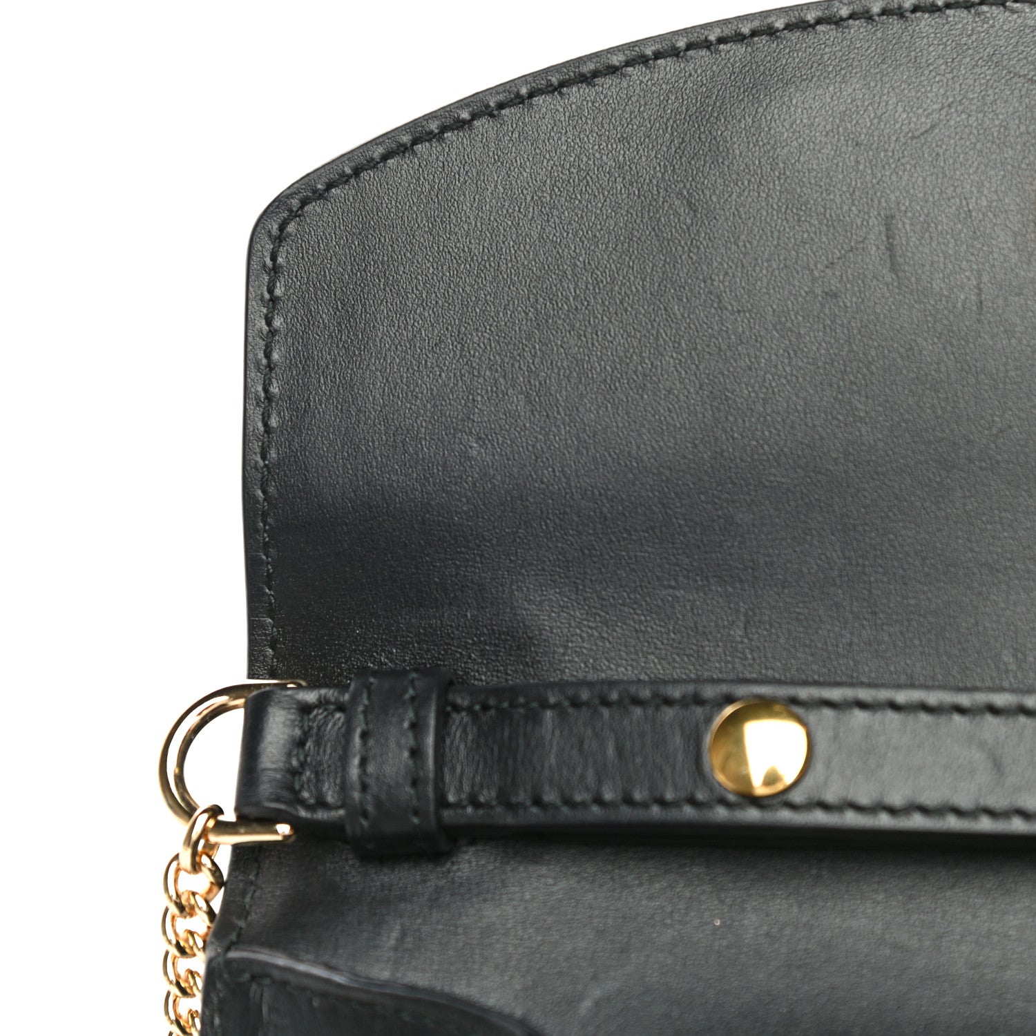 Gucci Smooth Calfskin Mini Zumi Shoulder Bag Black 15 of 16