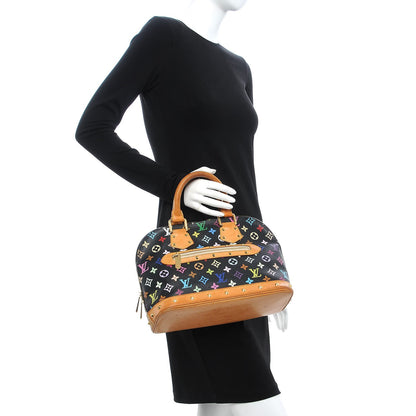 Louis Vuitton Monogram Multicolor Alma Black 2 of 13