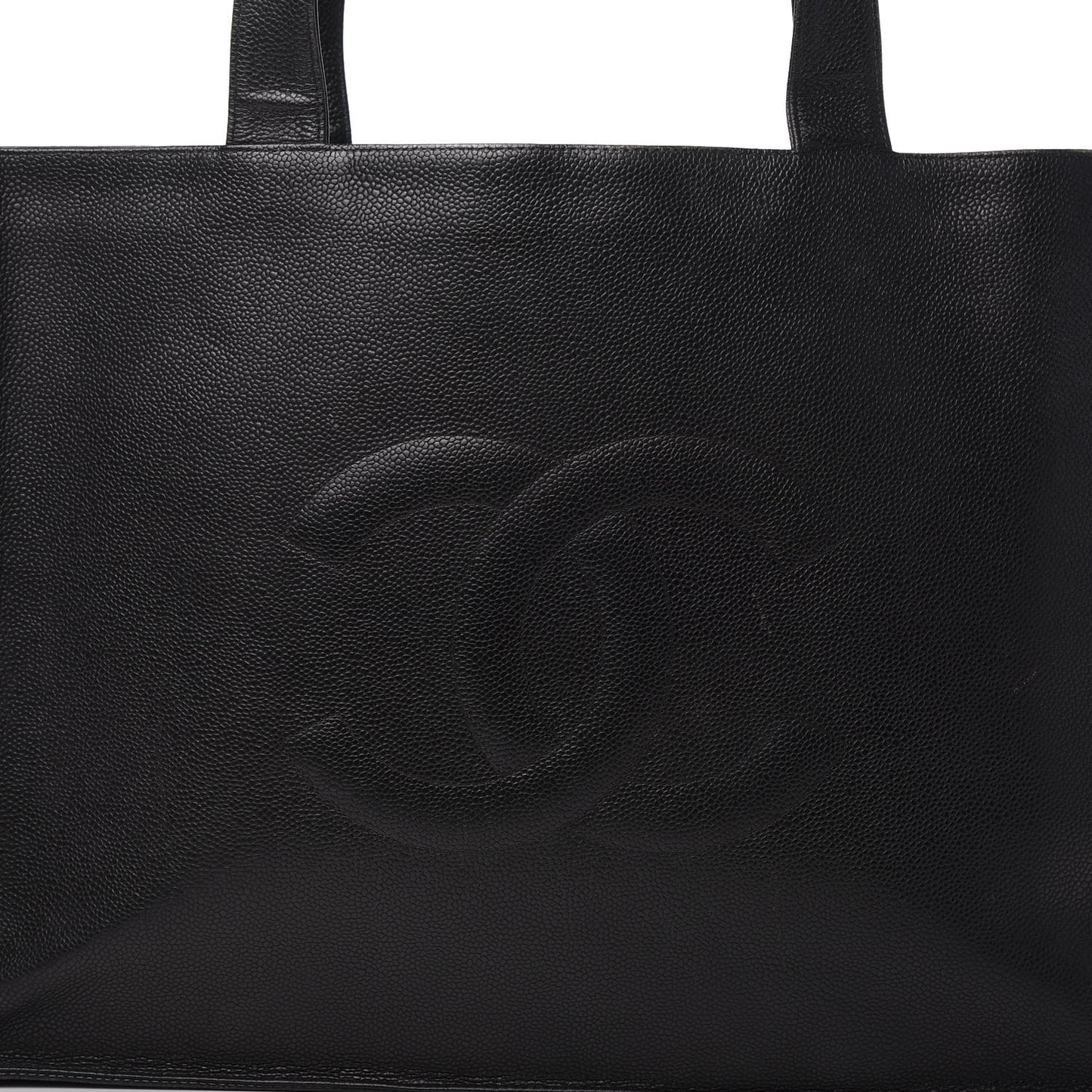 Caviar CC Shoulder Bag Black