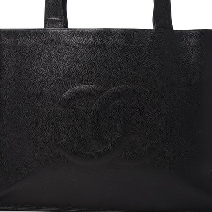 Chanel Caviar CC Shoulder Bag Black 12 of 12