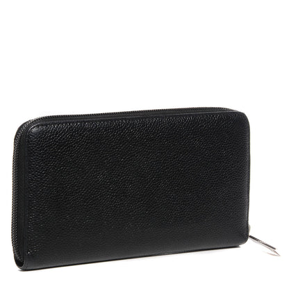 Chanel Caviar Large Timeless CC Zip Around Wallet Black 3 of 8