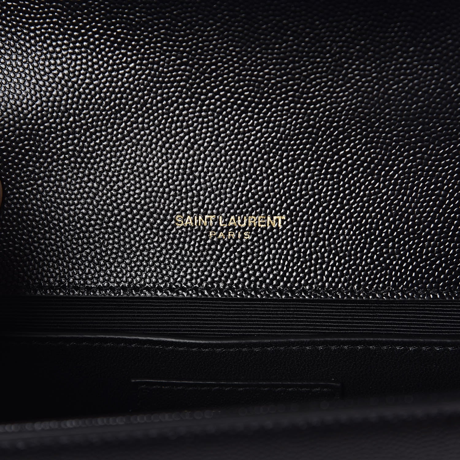 Saint Laurent Grain De Poudre Small Monogram Kate Satchel Black 7 of 10