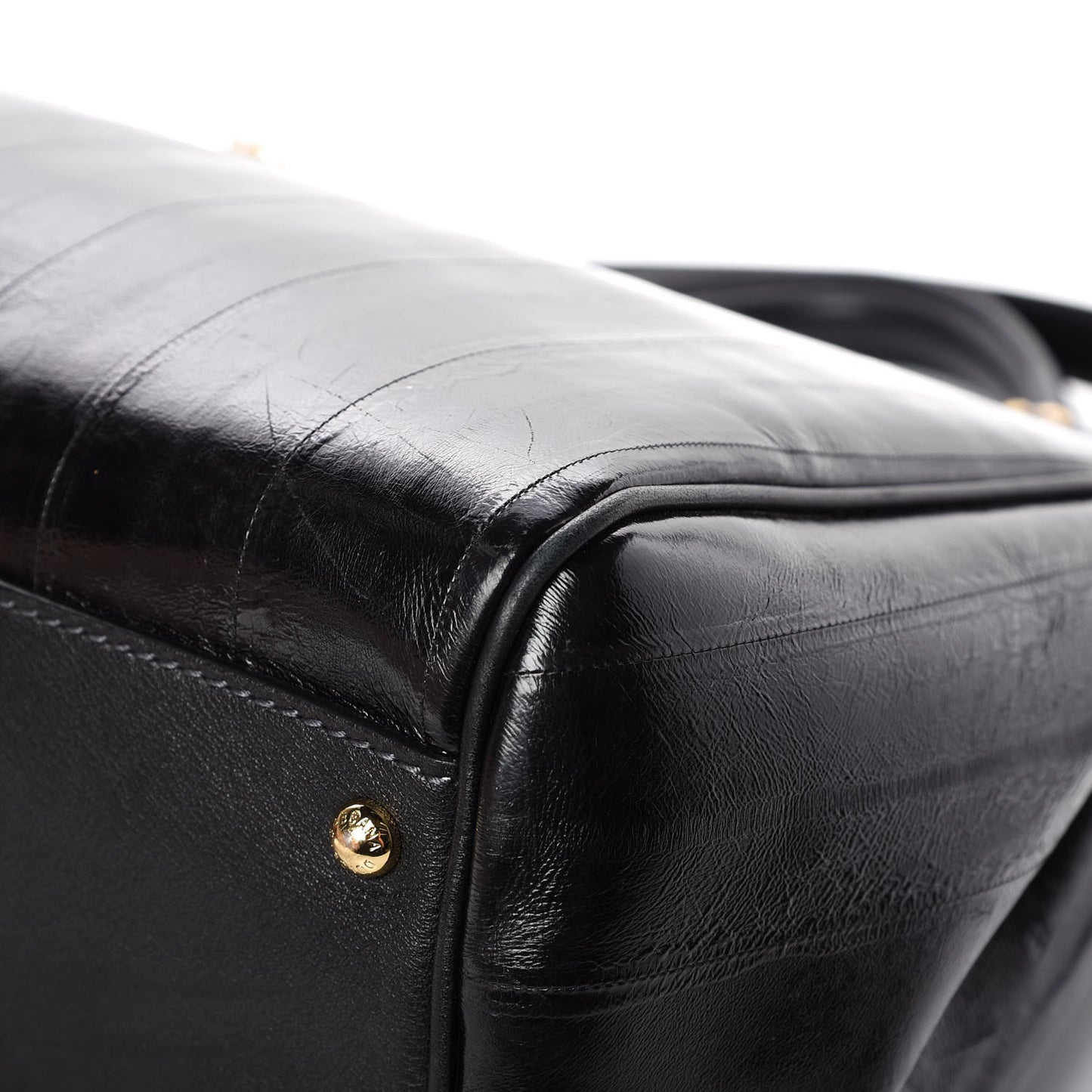 Eel Large Miss Sicily Satchel Black