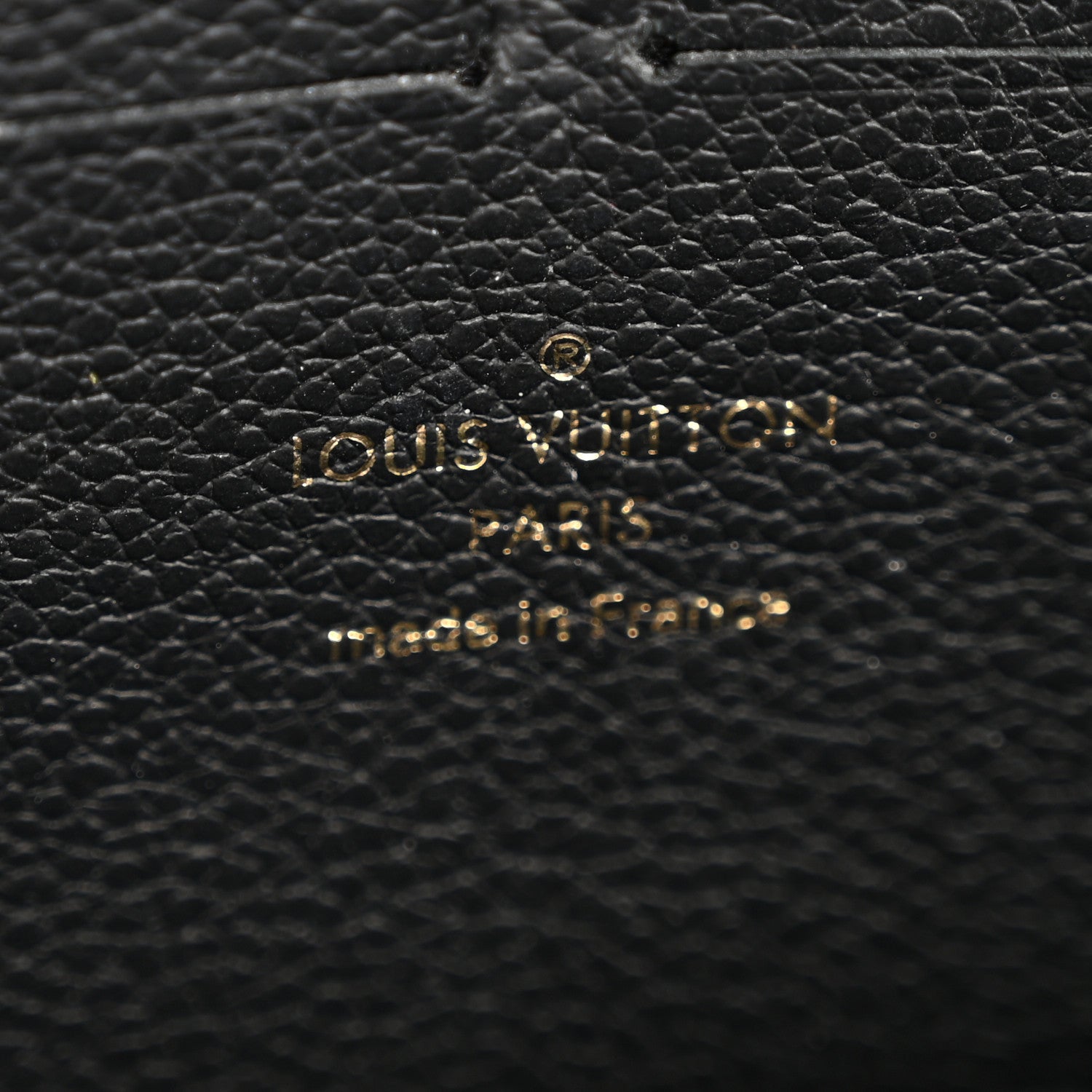 Louis Vuitton Empreinte Clemence Wallet Black 6 of 9