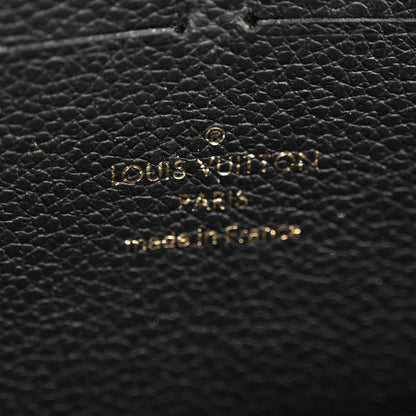 Louis Vuitton Empreinte Clemence Wallet Black 6 of 9