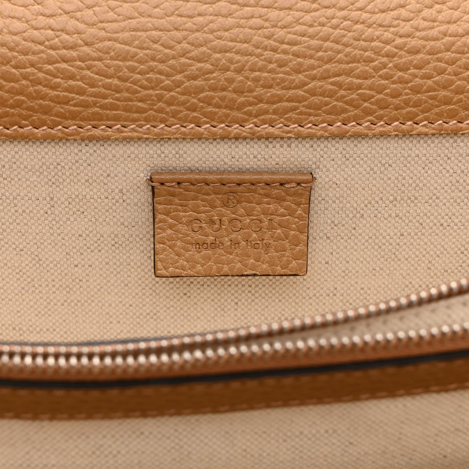 Gucci Dollar Calfskin Crystal Small Dionysus Shoulder Bag Natural Tan Black Diamond 6 of 11