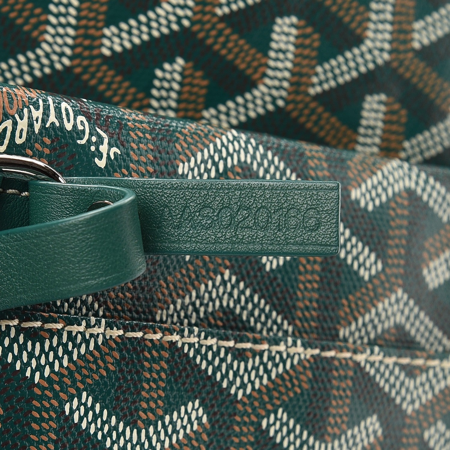 Goyard Goyardine Saint Louis PM Green 8 of 11