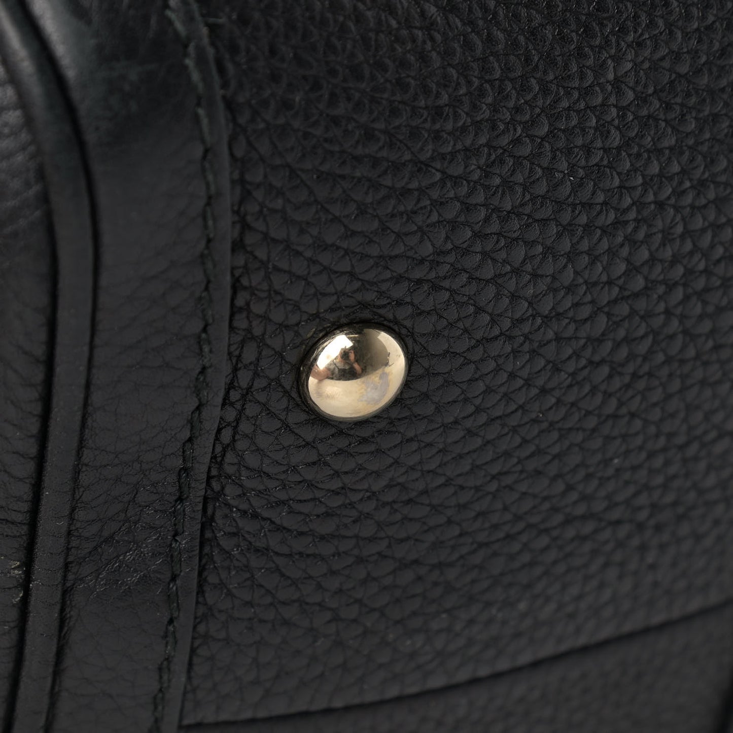 Calfskin Vintage Web Medium Boston Black