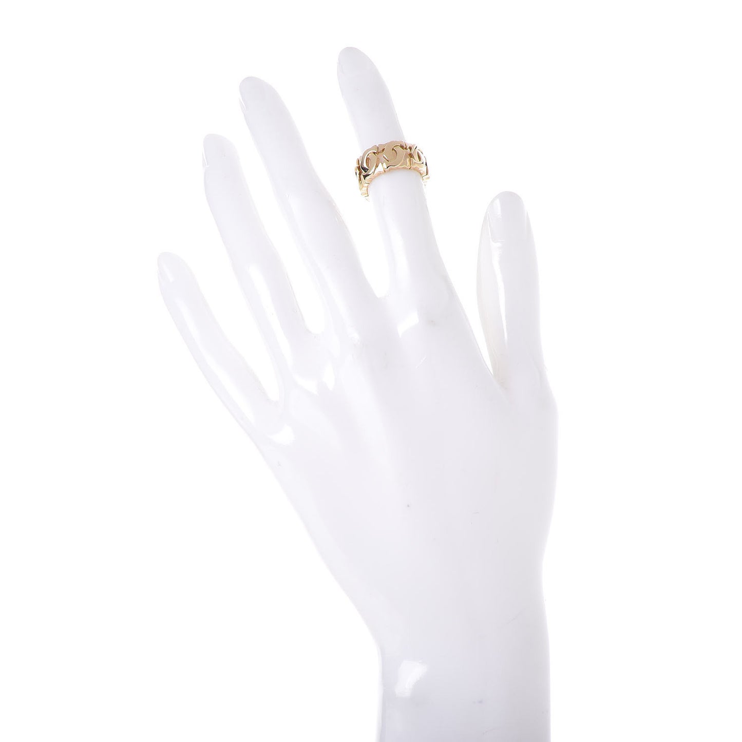 18K Yellow Gold Entrelaces Ring 47 4