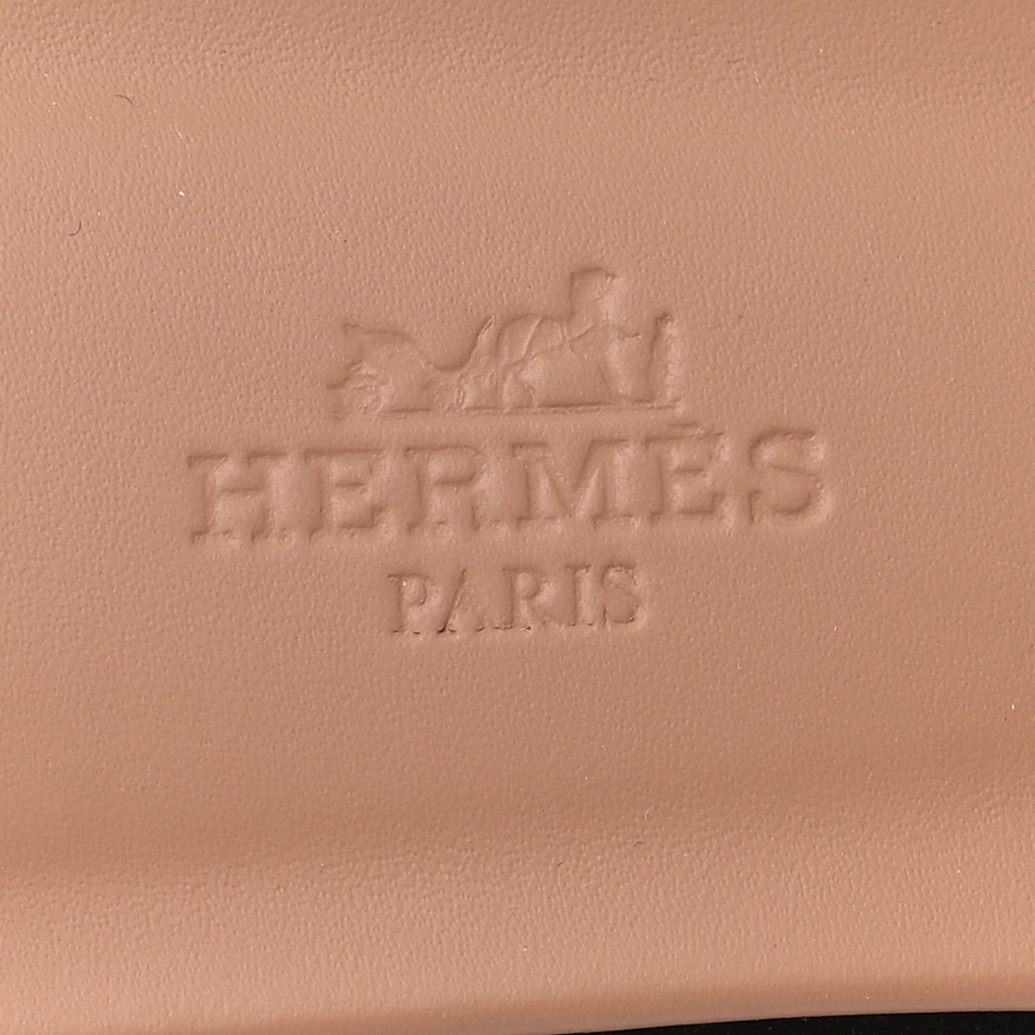 Hermes Suede Goatskin Rhinestone Oran Sandals 37.5 Rose Bois De Santal 8 of 8