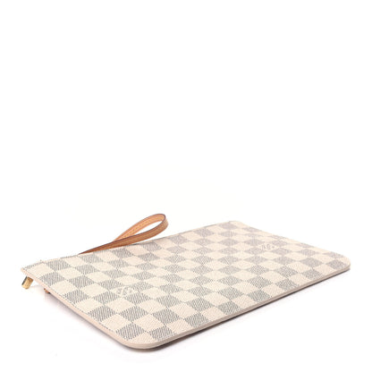 Louis Vuitton Damier Azur Neverfull MM GM Pochette 4 of 10