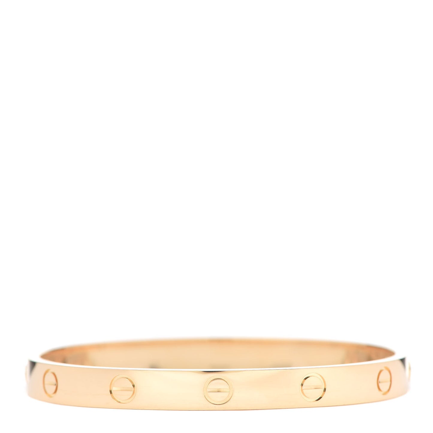 18K Yellow Gold LOVE Bracelet 17
