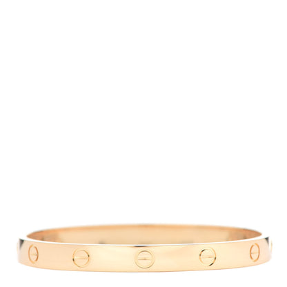 Cartier 18K Yellow Gold LOVE Bracelet 17 3 of 7