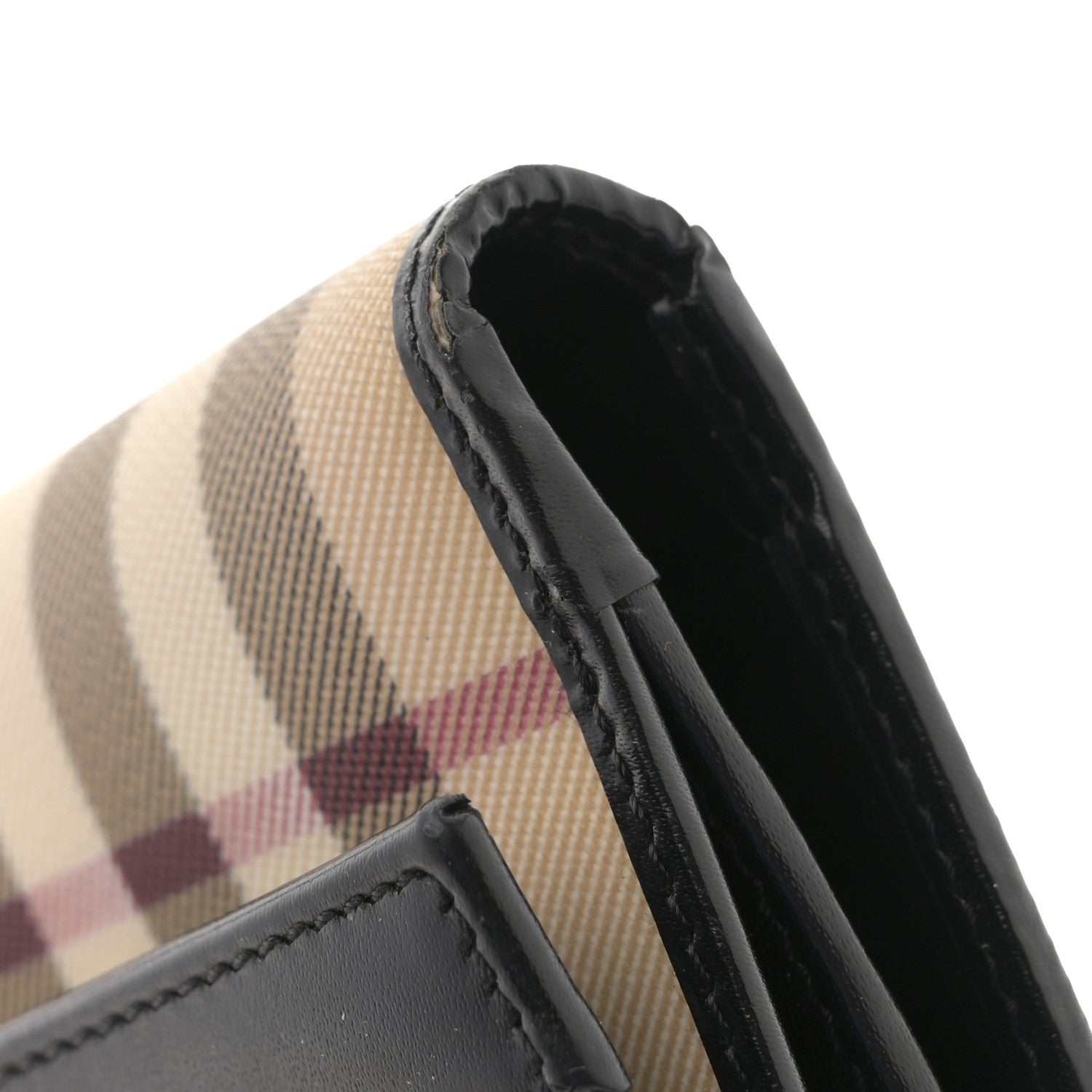 Burberry Nova Check Continental Wallet Black 9 of 9