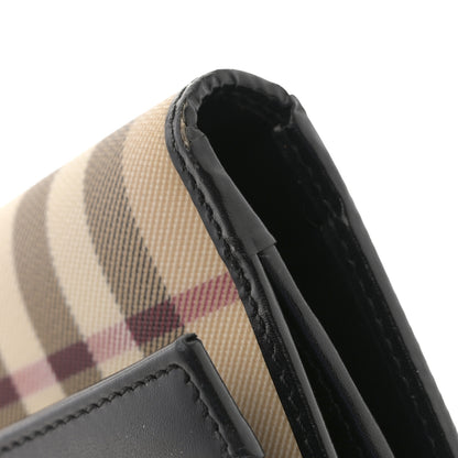 Burberry Nova Check Continental Wallet Black 9 of 9