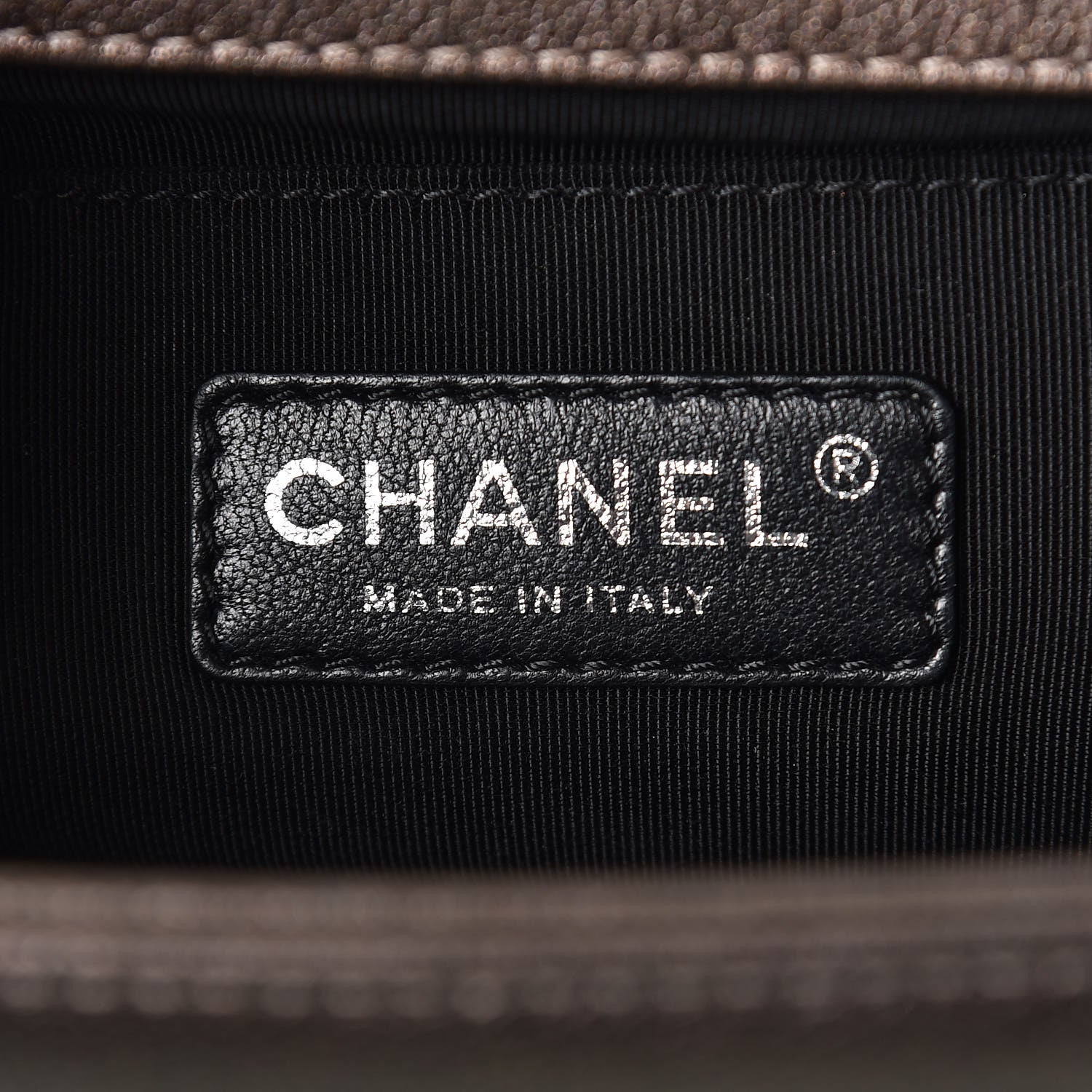 Chanel Iridescent Goatskin Quilted Medium Boy Flap Dark Gold 8 of 10
