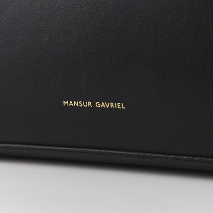 Mansur Gavriel Calfskin Mini Travel Crossbody Bag Black Flamma 9 of 9