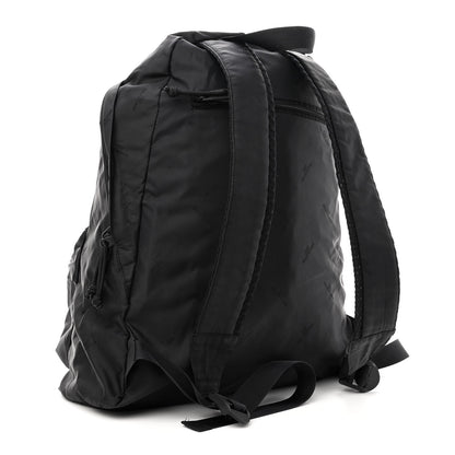 Balenciaga Nylon Allover Logo Backpack Black 2 of 11