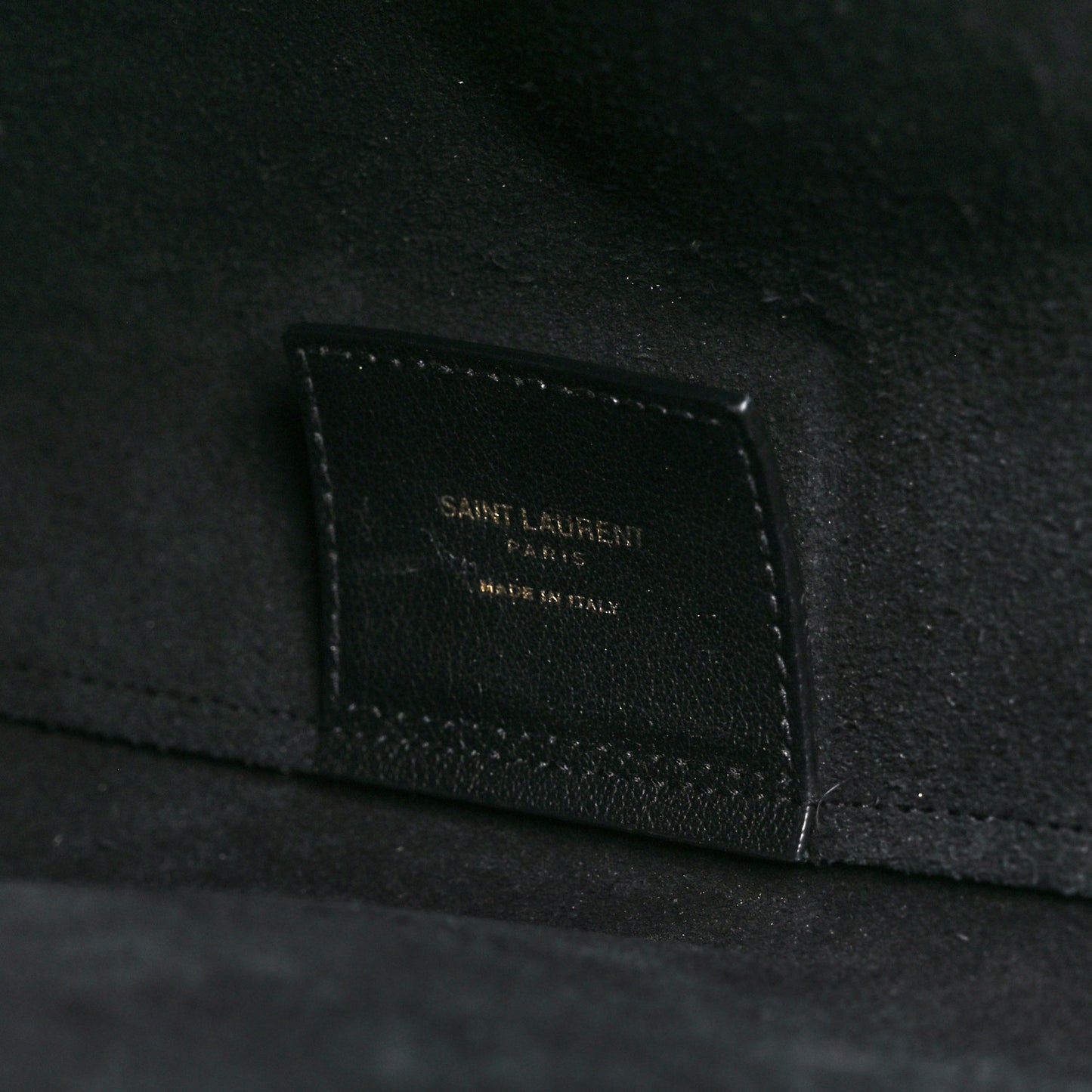 Calfskin Large Shopping Tote Black