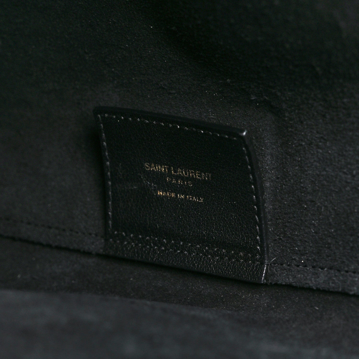 Saint Laurent Calfskin Large Shopping Tote Black 6 of 15