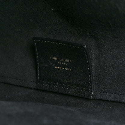 Saint Laurent Calfskin Large Shopping Tote Black 6 of 15
