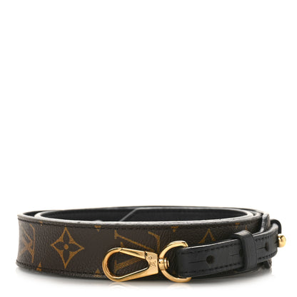 Louis Vuitton Monogram Bandouliere Shoulder Strap XL Black 1 of 3