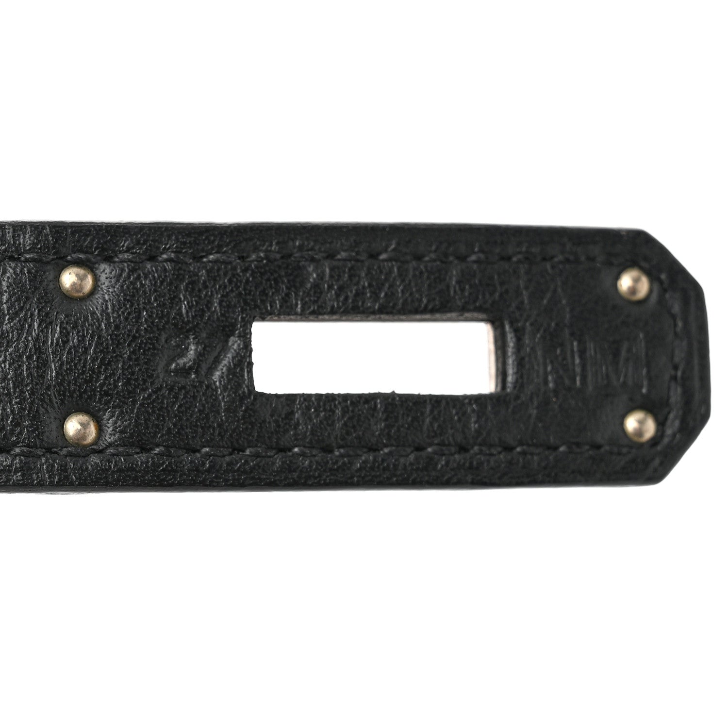 Hermes Taurillon Clemence Kelly Retourne 32 Black 7 of 11