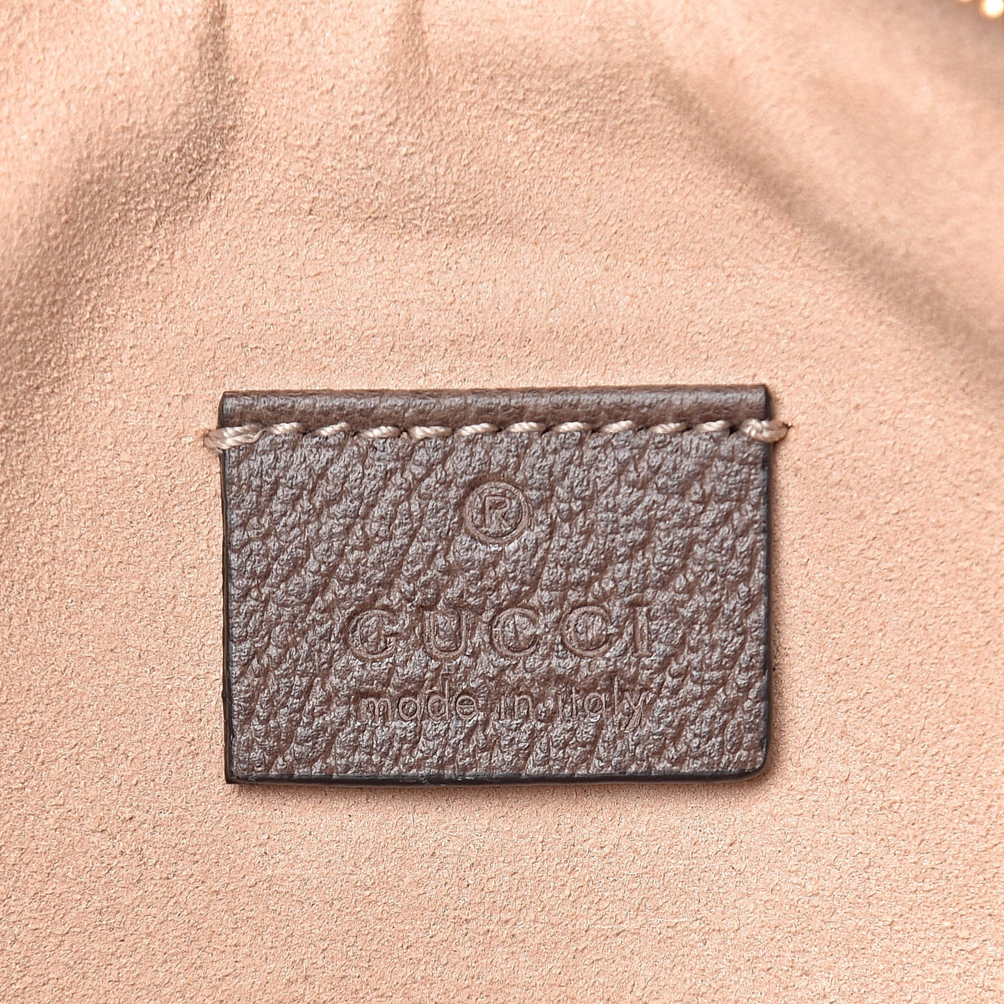 GG Supreme Monogram Large Ophidia Pouch Clutch Brown