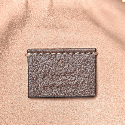 Gucci GG Supreme Monogram Large Ophidia Pouch Clutch Brown 10 of 15