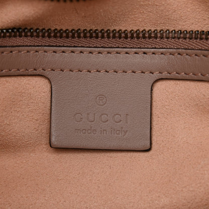 Gucci Calfskin Matelasse Small GG Marmont Shoulder Bag Porcelain Rose 6 of 9
