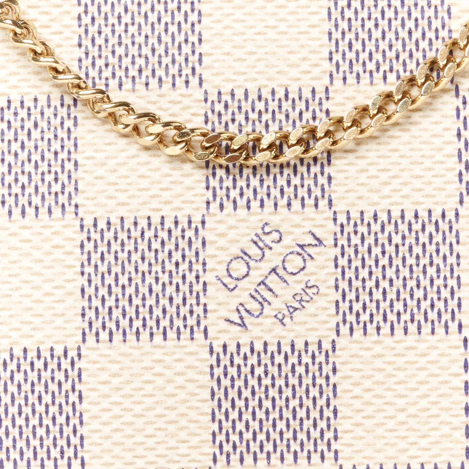 Louis Vuitton Damier Azur Mini Pochette Accessories 8 of 10