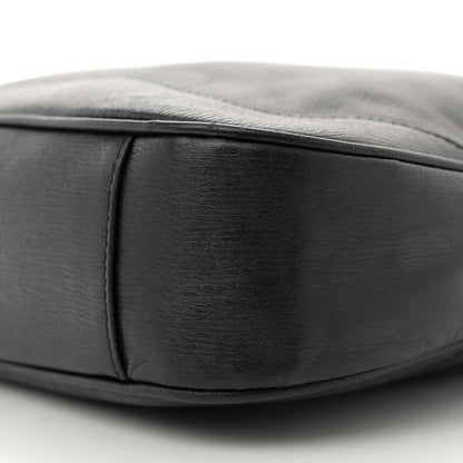 Gucci Calfskin Bamboo Top Handle Bag Black Black 10 of 12