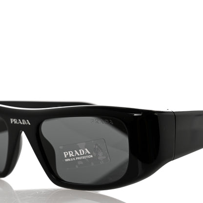 Prada Acetate Sunglasses SPR 20W Black 7 of 8