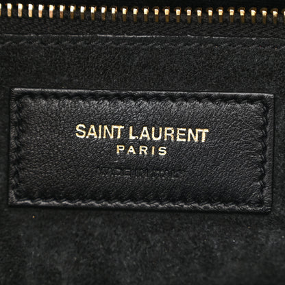 Saint Laurent Smooth Calfskin Le 5 A 7 Hobo Black 6 of 10