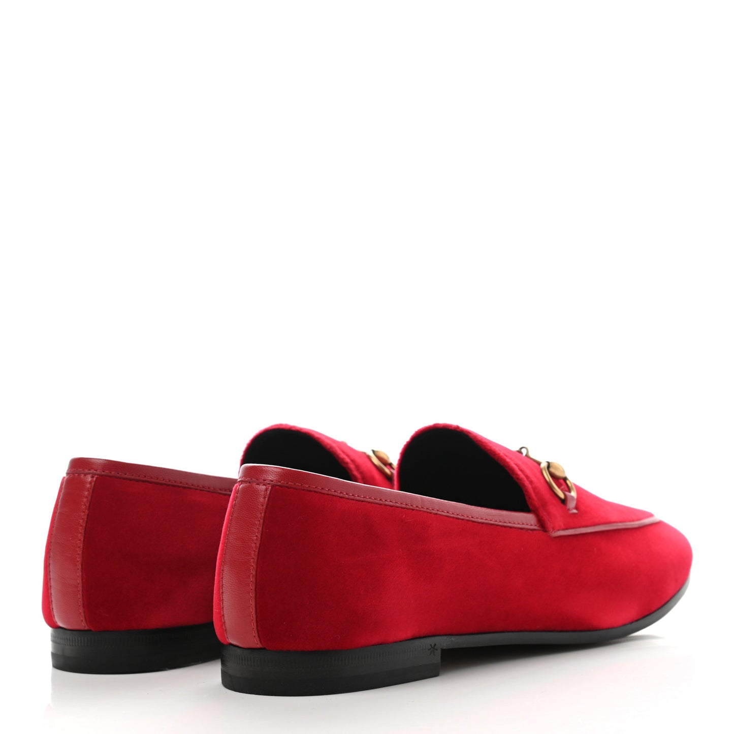 Velvet Horsebit Womens Jordaan Loafers 39 Hibiscus Red