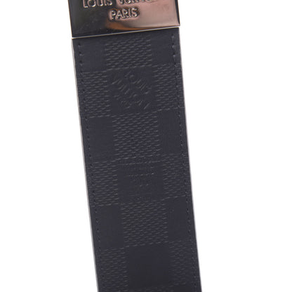 Louis Vuitton Damier Graphite Calfskin 40mm Belt 100 40 4 of 6