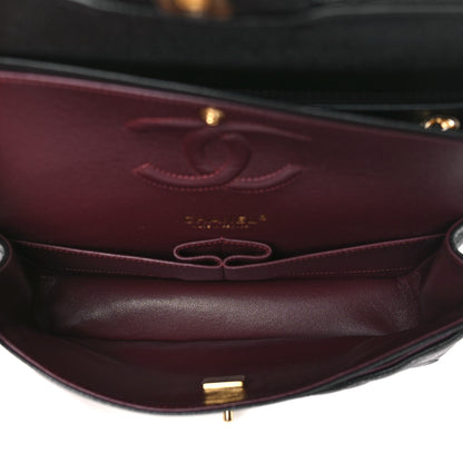 Chanel Caviar Quilted Medium Double Flap Black 5 of 9