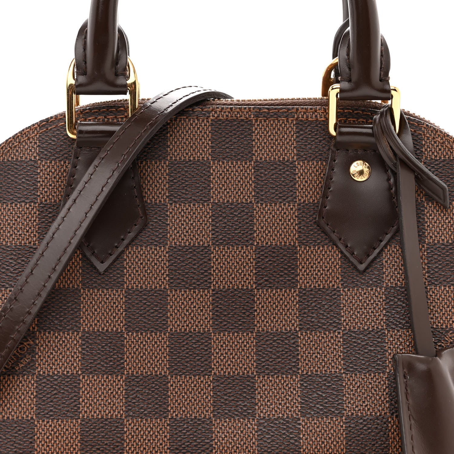 Louis Vuitton Damier Ebene Alma BB 7 of 15