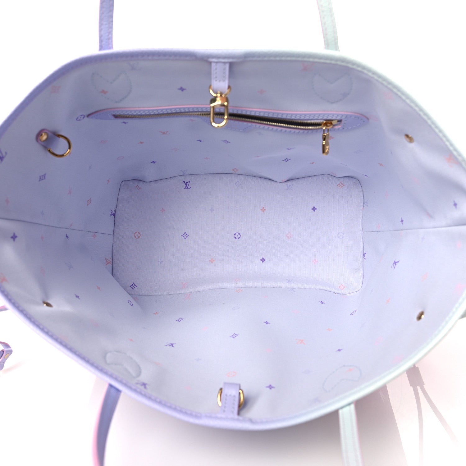 Louis Vuitton Monogram Giant Spring In The City Neverfull MM Sunrise Pastel 5 of 10
