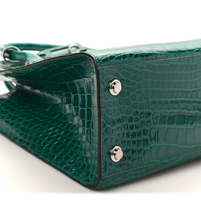 Louis Vuitton Alligator City Steamer MM Emeraude 8 of 9