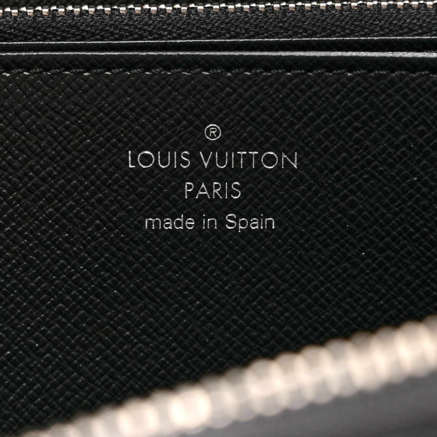 Louis Vuitton Denim Monogram Jacquard Zippy Wallet Grey 6 of 7