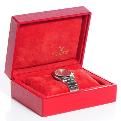 Rolex Stainless Steel 24mm Oyster Perpetual Watch Pink 67180 9 of 9