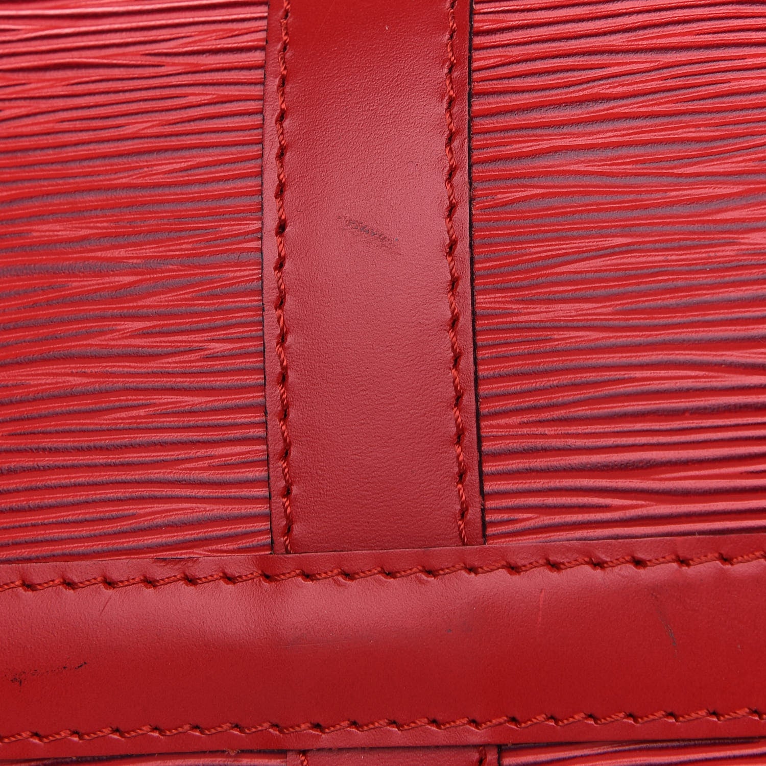 Louis Vuitton Epi Keepall 50 Castillan Red 13 of 14