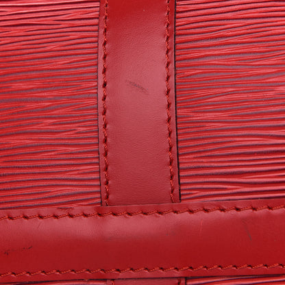 Louis Vuitton Epi Keepall 50 Castillan Red 13 of 14