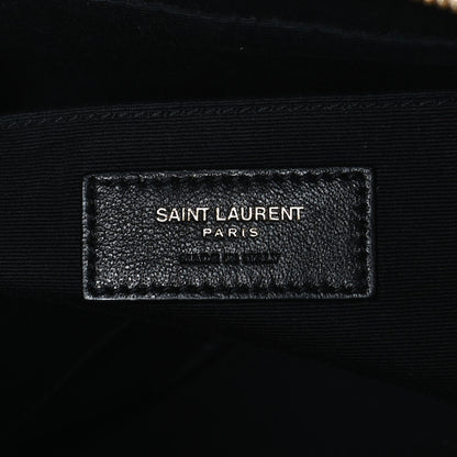 Saint Laurent Calfskin Matelasse Monogram Lou Camera Bag Nude Powder 6 of 11