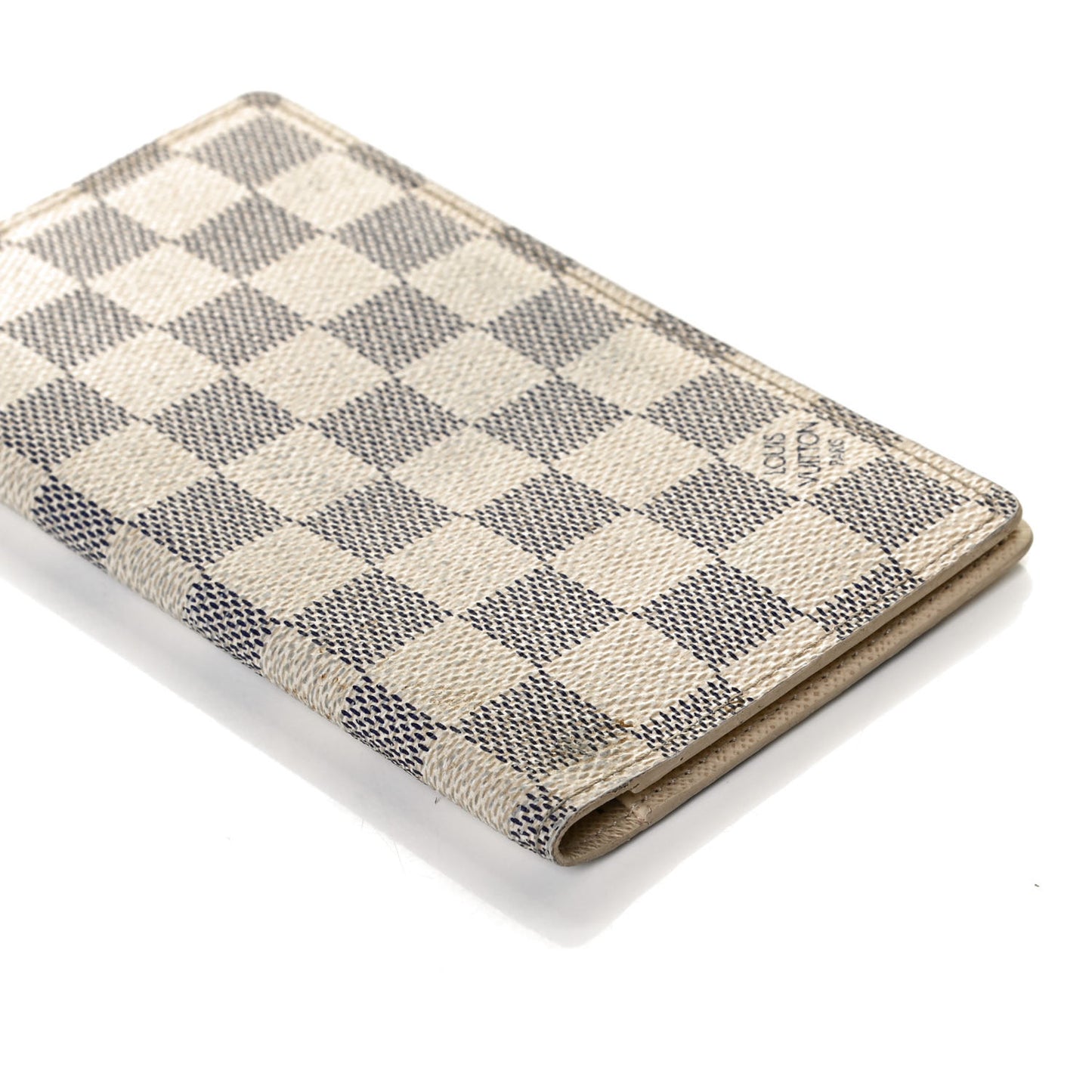 Damier Azur Checkbook Cover Wallet